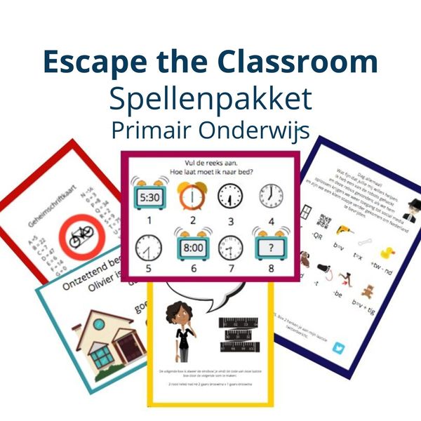 Spellenpakket - Escape the Classroom