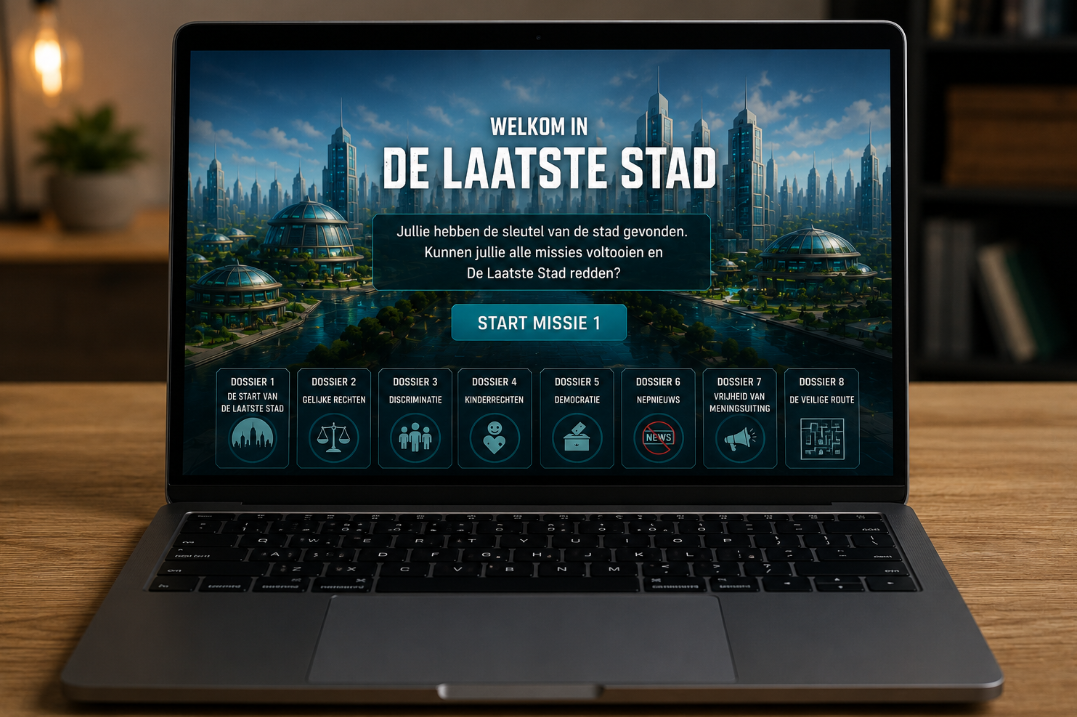Digitale escaperoom spel Burgerschap escaperoomspel