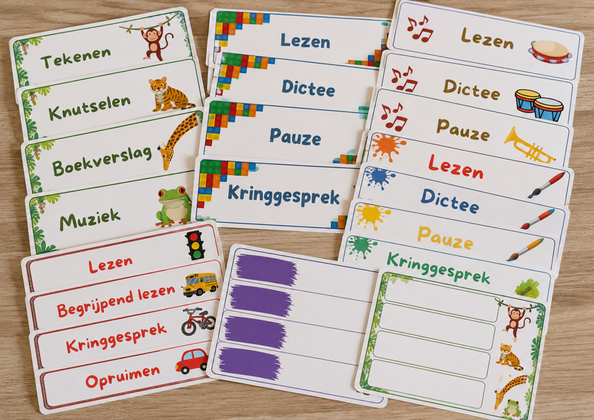 Dagritmekaarten Dagritme kaarten