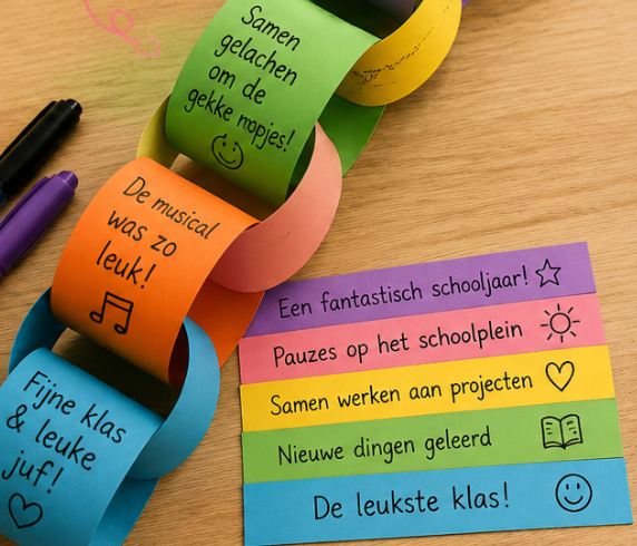 hoe sluit ik schooljaar af einde schooljaar