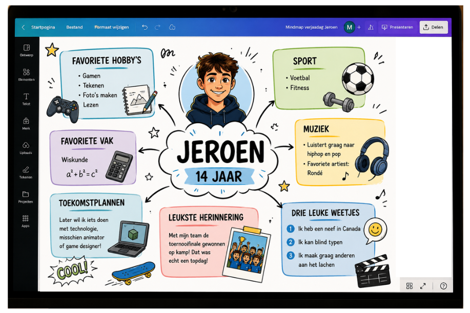 jarig op school Verjaardag in de klas