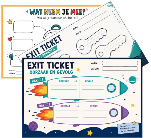 gouden weken Exit ticket
